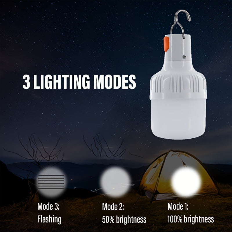 PowerGlow LED Lamp – Oplaadbare USB-lamp met Lithiumbatterij en ABS Behuizing