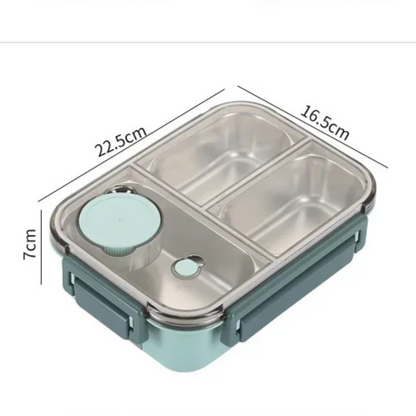 LunchMate herbruikbare lunchdoos – Compact en praktisch voor school, werk & onderweg