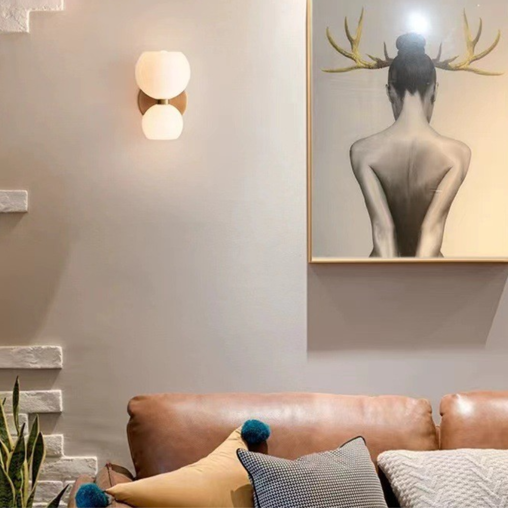 Lumis Duo Wandlamp – Minimalistische Dubbele LED Wandverlichting
