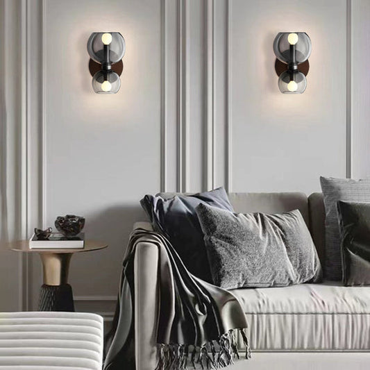 Lumis Duo Wandlamp – Minimalistische Dubbele LED Wandverlichting