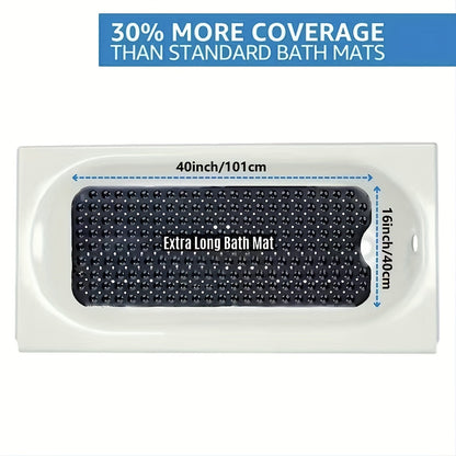 VeiligeGrip XL Antislip Badmat voor Douche en Bad – Extra Lang