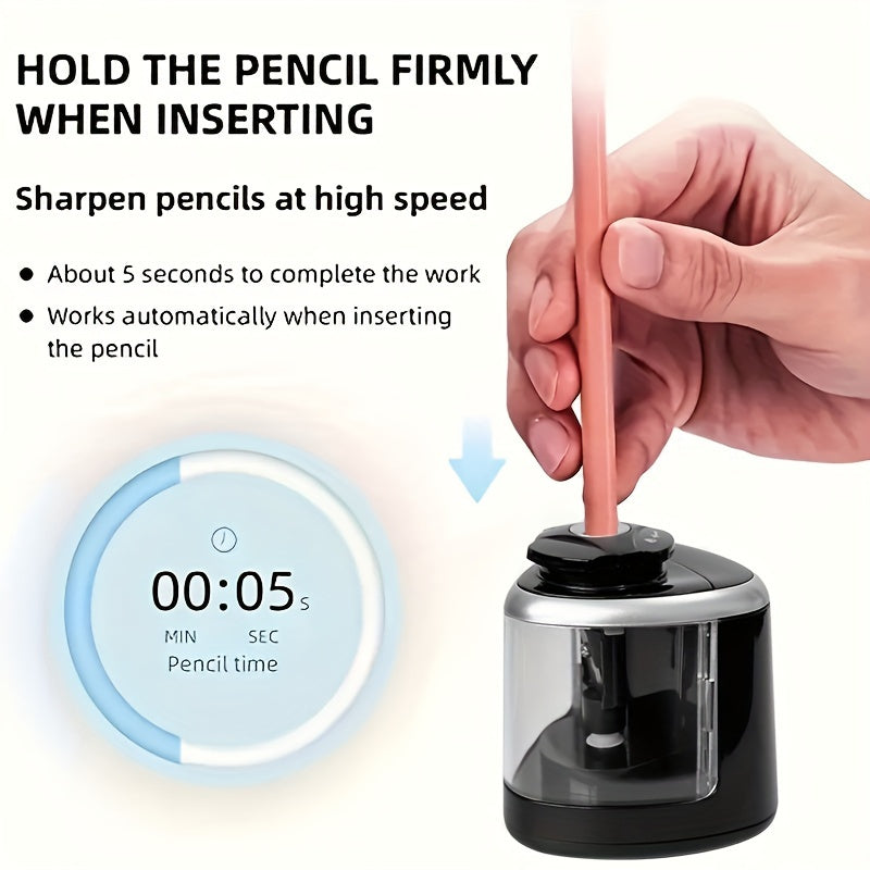 Automatische USB Puntenslijper voor Potloden – Compact & Snel