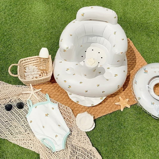 Opblaasbare Babystoel – Ergonomisch Ontwerp, Lichtgewicht en Compact – Ideaal voor Thuis en Onderweg