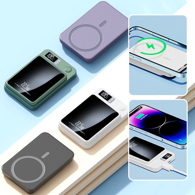 Ultra-Dunne Draadloze Powerbank Voltura 20000mAh – Snelladen & Meerdere Apparaten