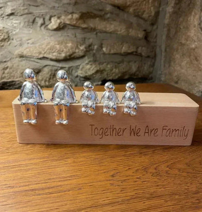 Harmoniebeeld Familie – Symbolisch Decoratief Beeld van Verbondenheid