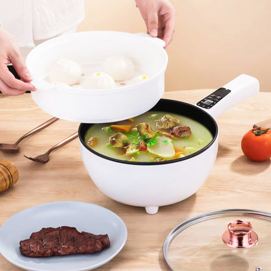 KookSlim Elektrische Pan met Stoomfunctie – 3L, 5-in-1 Multicooker