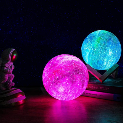 SterrenGlans Galaxy Lamp – LED Nachtlampje met Touch Bediening