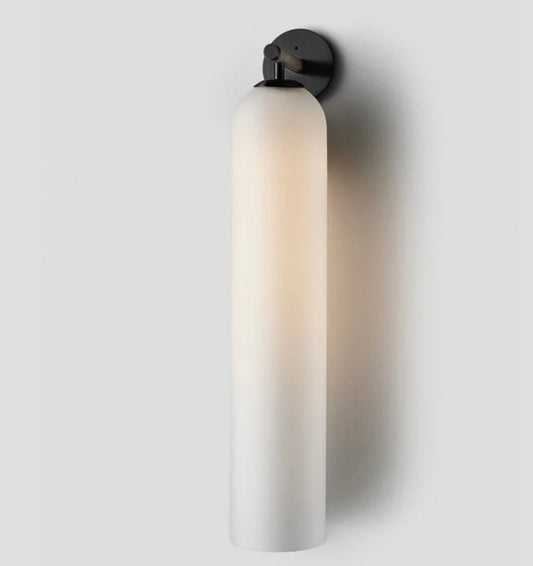 VoordeelPaleis Moderne Glazen Badkamer Wandlamp Melk Wit