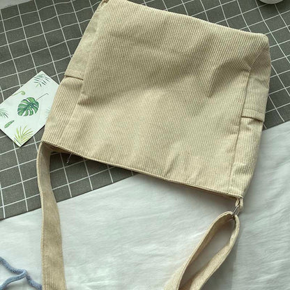 FayeLijn | Canvas Schoudertas met Stijlvol Design en Duurzame Afwerking