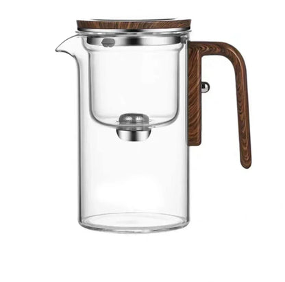 TheePuur Glassfera – Glazen Theepot met Los Filter voor Warme en Koude Thee