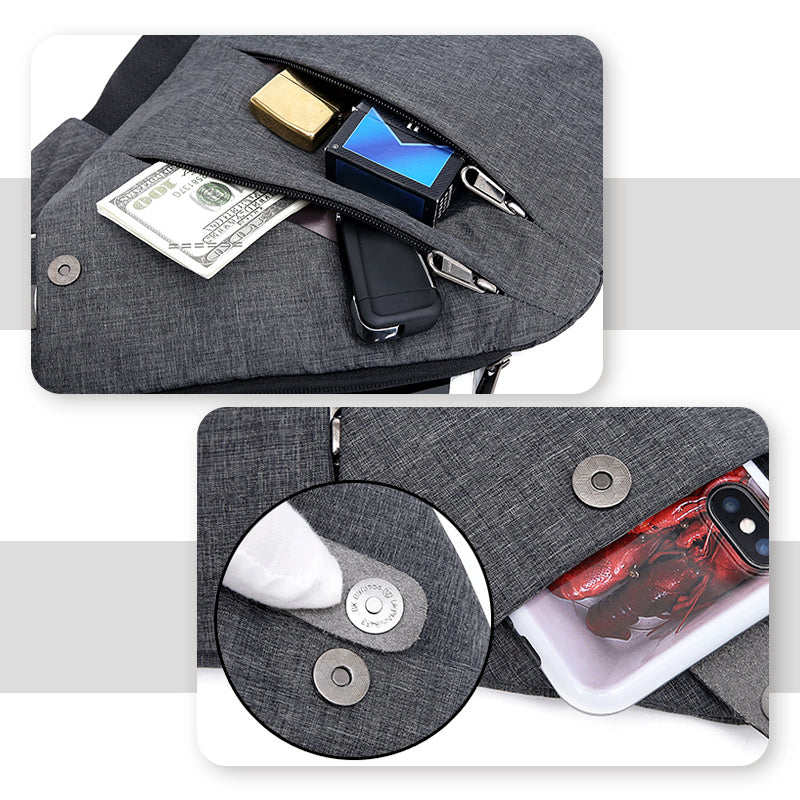 TravelSafe Veiligheidsschoudertas – Diefstalproof Tas voor Reizen & Dagelijks Gebruik