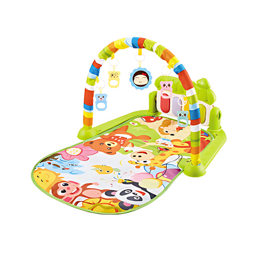 Interactieve Muziek Speelmat voor Baby's - Educatief Speelkleed met Kleuren en Geluiden, Stimuleert Ontwikkeling en Motoriek