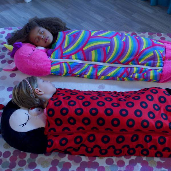 Kinderslaapzak – Comfortabele knuffelvriend, ademend en hypoallergeen – Voor kinderen van 3 tot 8 jaar