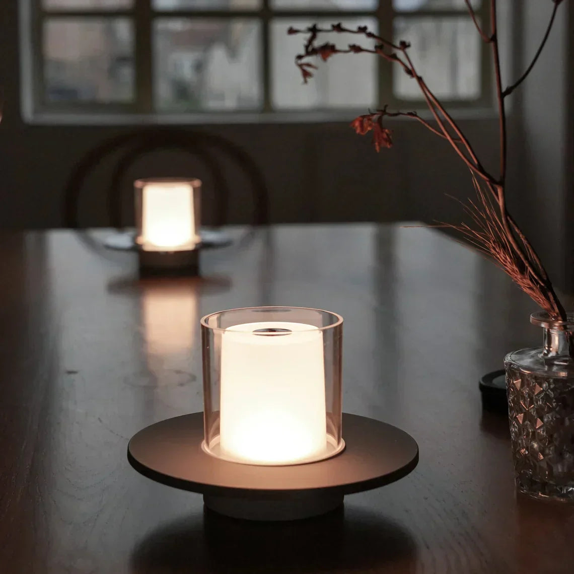 LumiGlow Kaarslamp – Draadloos Sfeerverlichting met Gebarenbediening