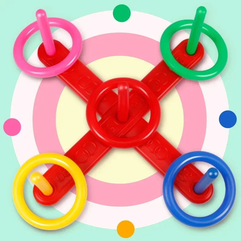 Ringwerp Spel – Duurzaam en Veilig, Bevorder Coördinatie en Teamwork – Ideaal voor Buitenactiviteiten