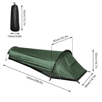 Lichtgewicht Solo Kampeertent - Compact en Weerbestendig voor Trekkers