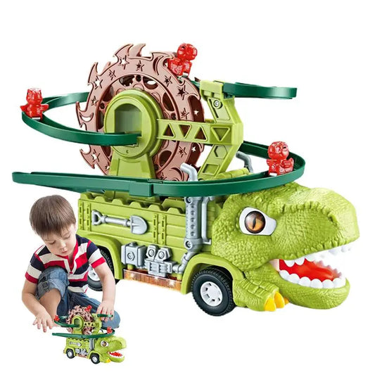 Jurrasic Track – Klimmen en Racen met dino's – Geschikt voor Kinderen vanaf 3 Jaar
