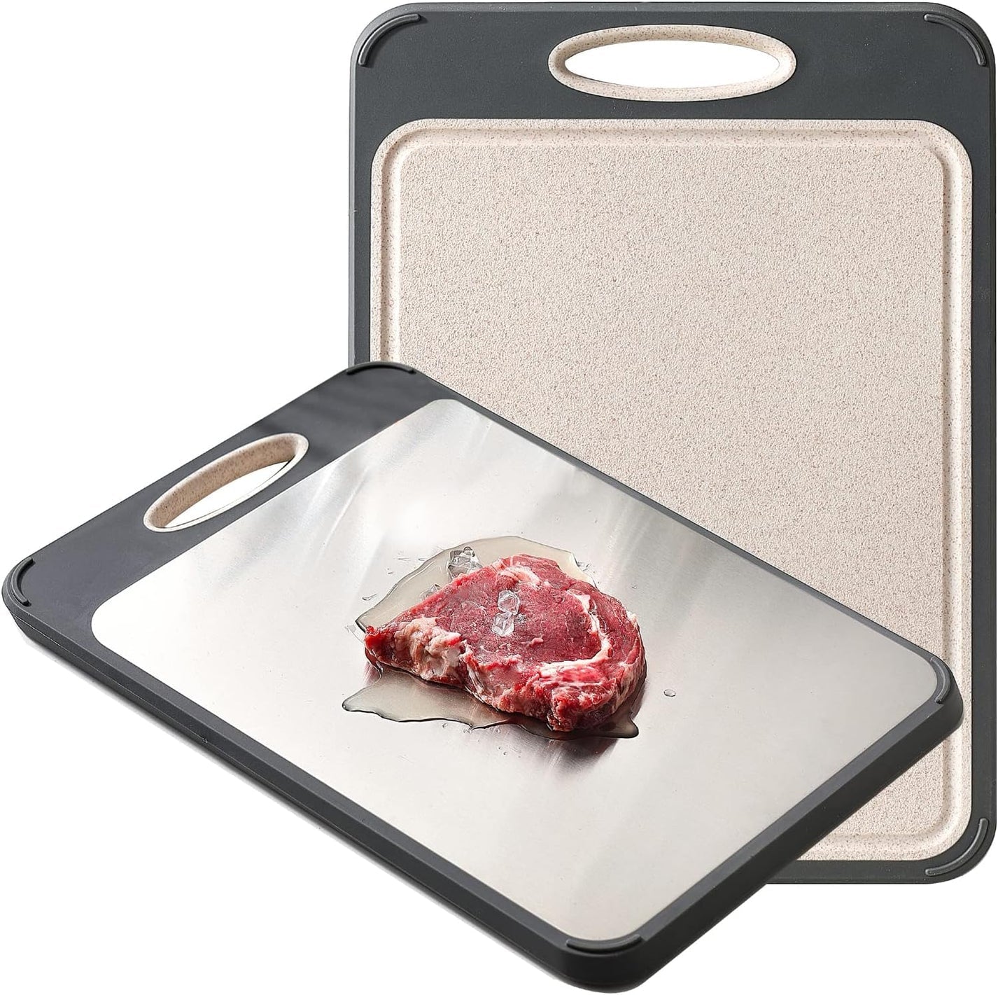 Hygiënische Roestvrijstalen Snijplank – SteelBoard Pro voor Keuken
