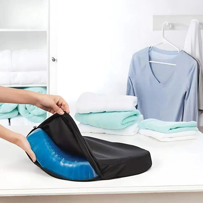 DrukVrij Orthopedisch Gel Zitkussen – Ademend Honingraatontwerp voor Staartbeen- en Rugpijnverlichting