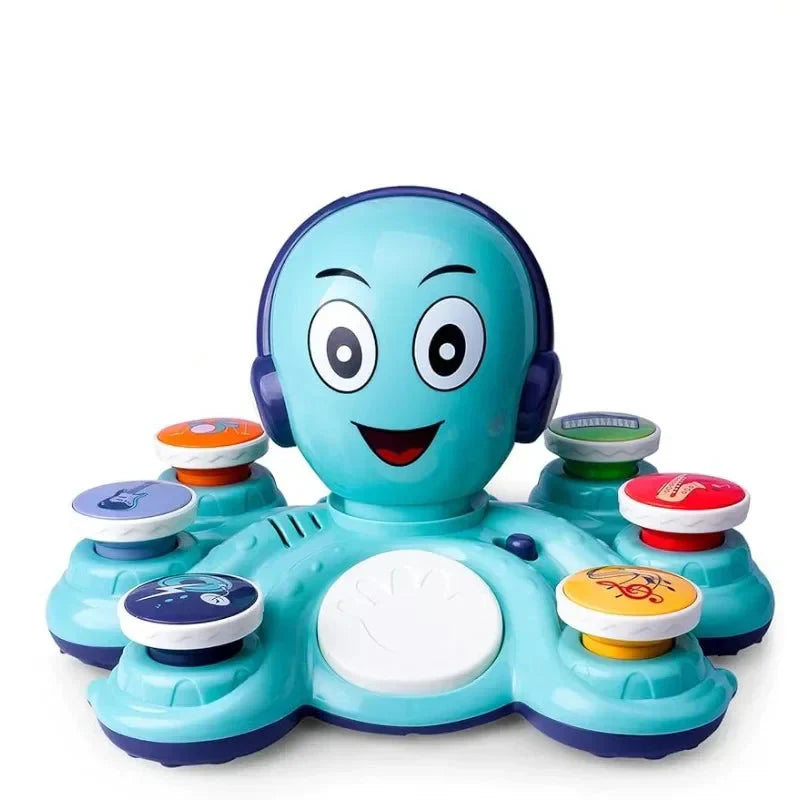 Muzikale Octopus – Interactief Speelgoed voor Baby's en Peuters – Stimuleert Zintuigen en Creativiteit