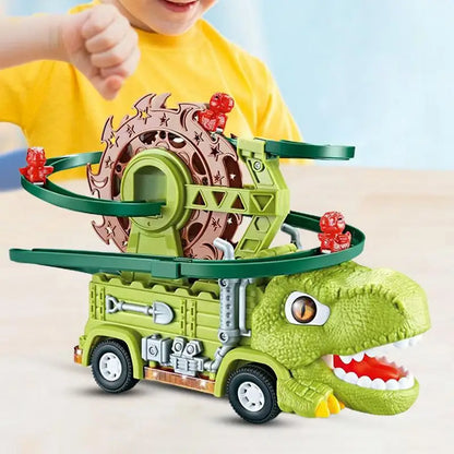 Jurrasic Track – Klimmen en Racen met dino's – Geschikt voor Kinderen vanaf 3 Jaar