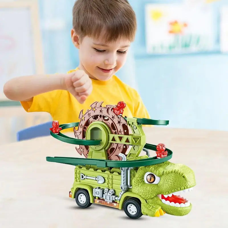 Jurrasic Track – Klimmen en Racen met dino's – Geschikt voor Kinderen vanaf 3 Jaar