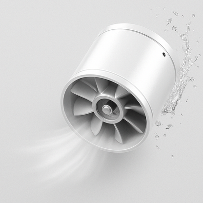 AirSilent Stille Afzuigventilator – Krachtige Luchtcirculatie voor Binnen
