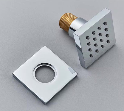 Inbouw douche wand massagejets per stuk chroom messing