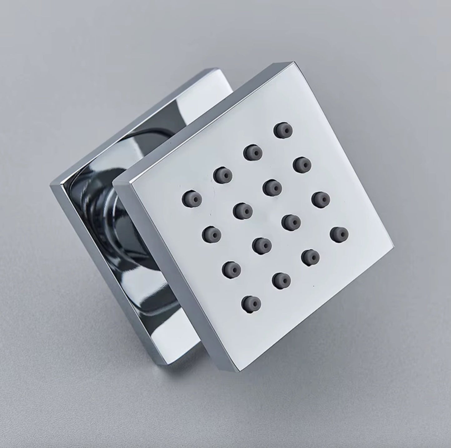 VoordeelPaleis® Inbouw douche wand massagejets set van 4 stuks chroom messing