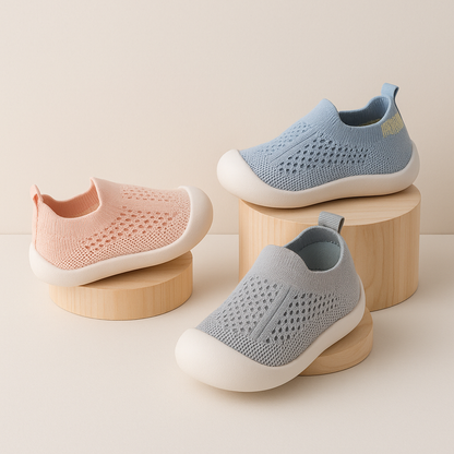 Ademende Kindersneakers met Antislipzool voor Actief Spel