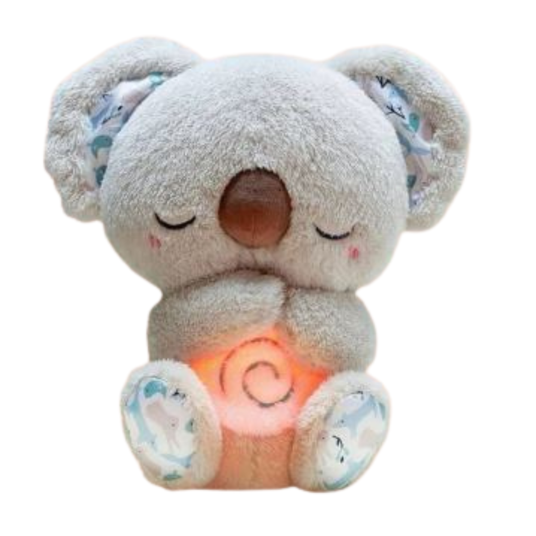 Knuffelbare Slaapvriend – Ademend Speelgoed met Kalmerende Melodieën – Ideaal voor Baby's en Peuters