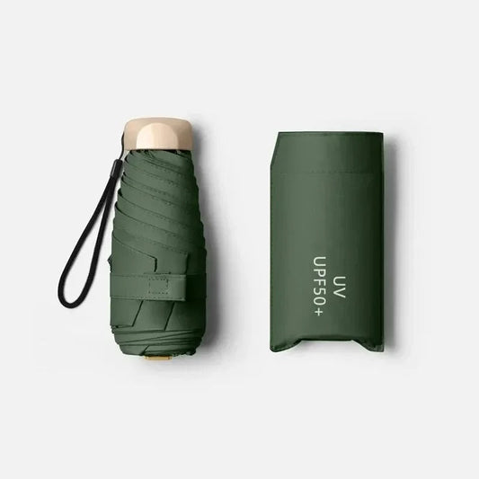 Opvouwbare Mini-Paraplu Solara – Compact, UV-bescherming & Windbestendig