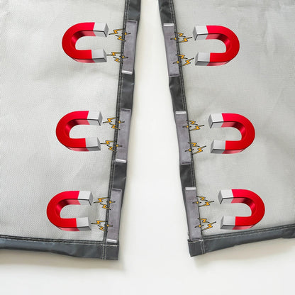 Slim Magnetisch Deurgordijn tegen Insecten – Automatisch Sluitend