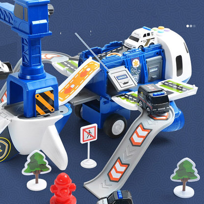 SkyExplorer Vliegtuig Speelset – 20-delig Rollenspel & Bouwset voor Kinderen