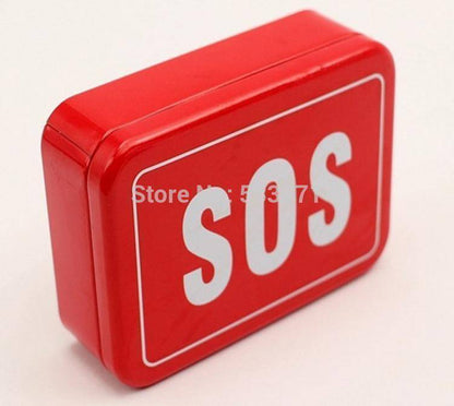 Draagbare SOS-overlevingskit met 8 tools
