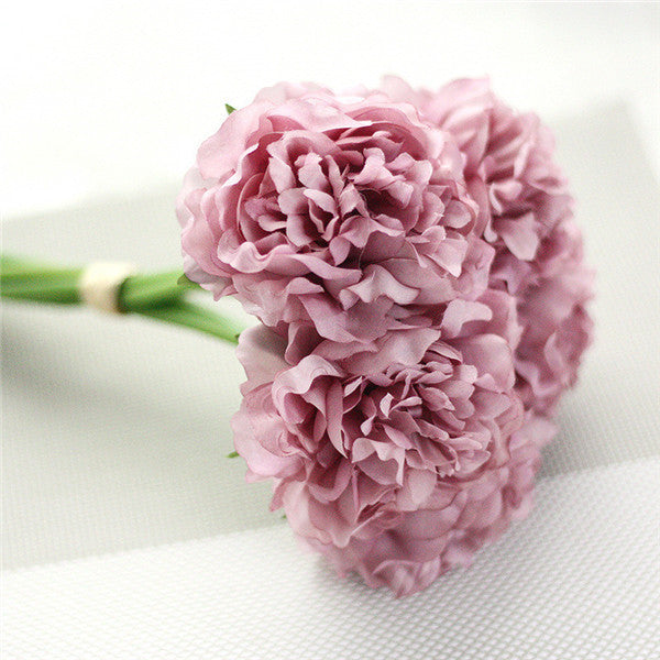 Boeket van Pioenrozen | Kunstbloemen