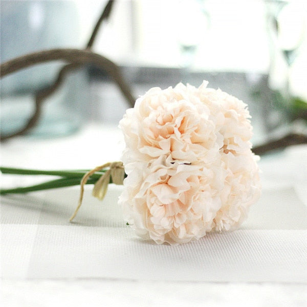 Boeket van Pioenrozen | Kunstbloemen