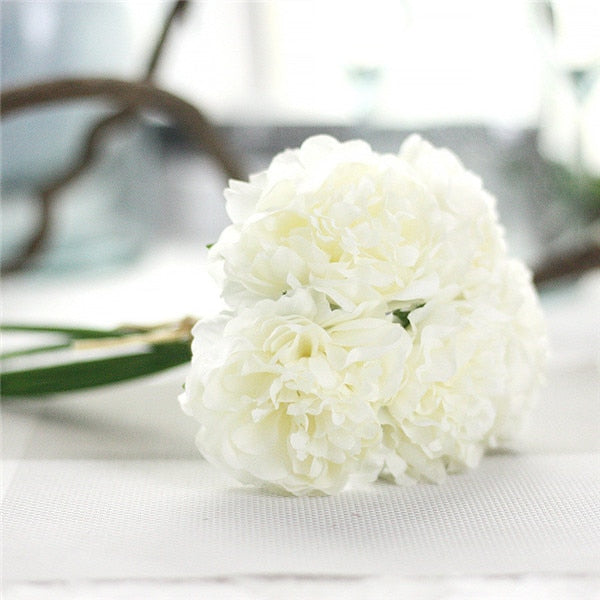 Boeket van Pioenrozen | Kunstbloemen