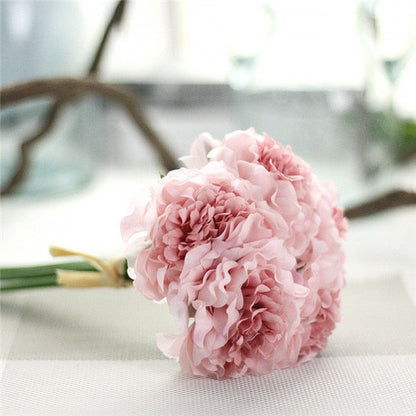 Boeket van Pioenrozen | Kunstbloemen