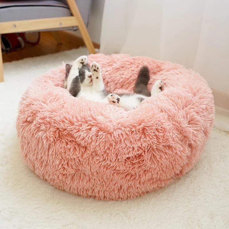 Luxe katten & hondenmand - Donut - Heerlijk zacht