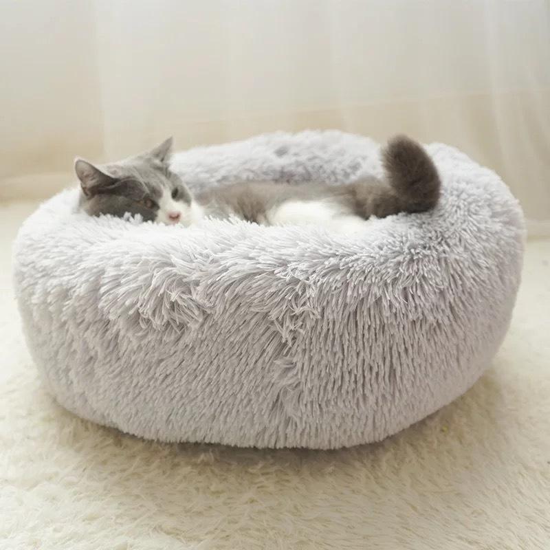 Luxe katten & hondenmand - Donut - Heerlijk zacht