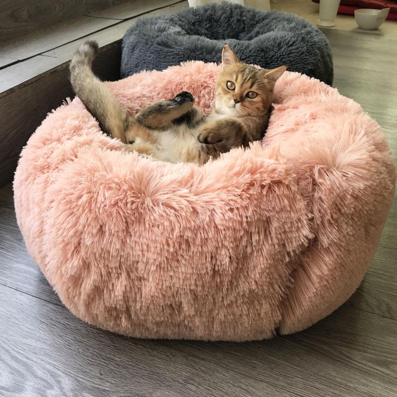 Luxe katten & hondenmand - Donut - Heerlijk zacht