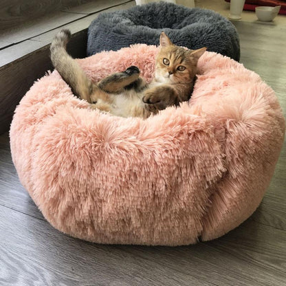 Luxe katten & hondenmand - Donut - Heerlijk zacht