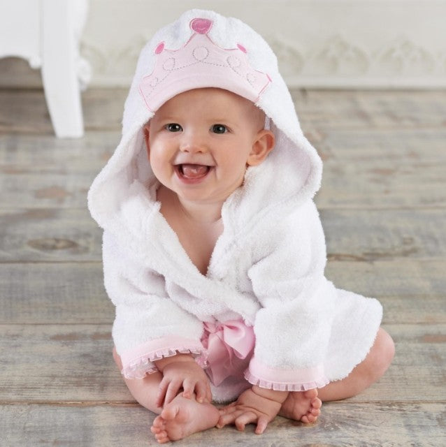 KnuffelSoft Babybadjas met Dierenkap – Zachte Katoenen Peuterbadjas 0–3 Jaar
