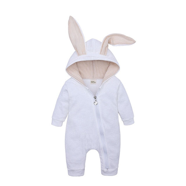 Baby Konijnencomfort Overall met Capuchon