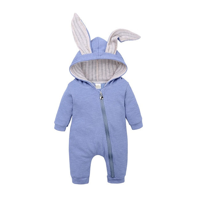 Baby Konijnencomfort Overall met Capuchon