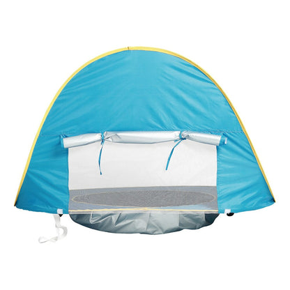 Baby Strandtent (UV 50+) met zwembadje | In 3 seconden opgezet!
