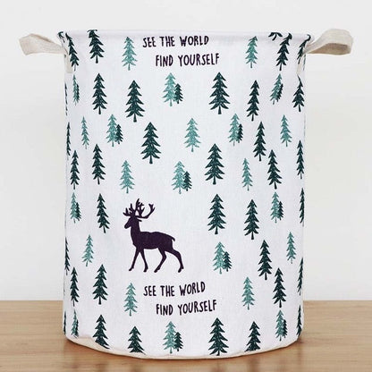 Leuke waszak voor kinderkleding / opbergzak voor speelgoed