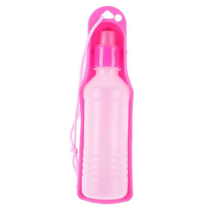 Reis drinkfles voor hond of kat