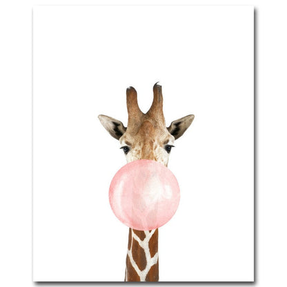 Lieve Dierenfoto's op Canvas | Super leuk voor op de Kinderkamer!